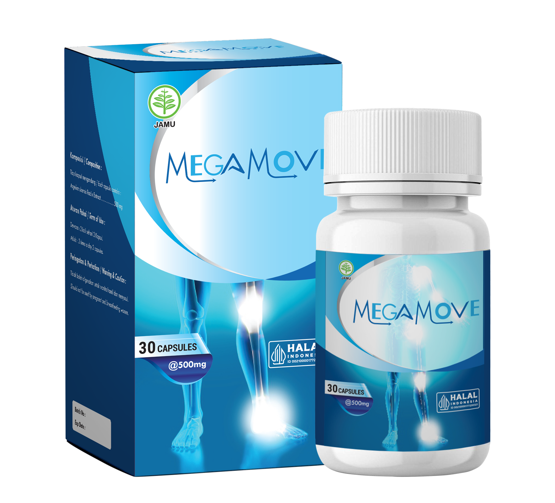 Megamove suplemen herbal sendi alami